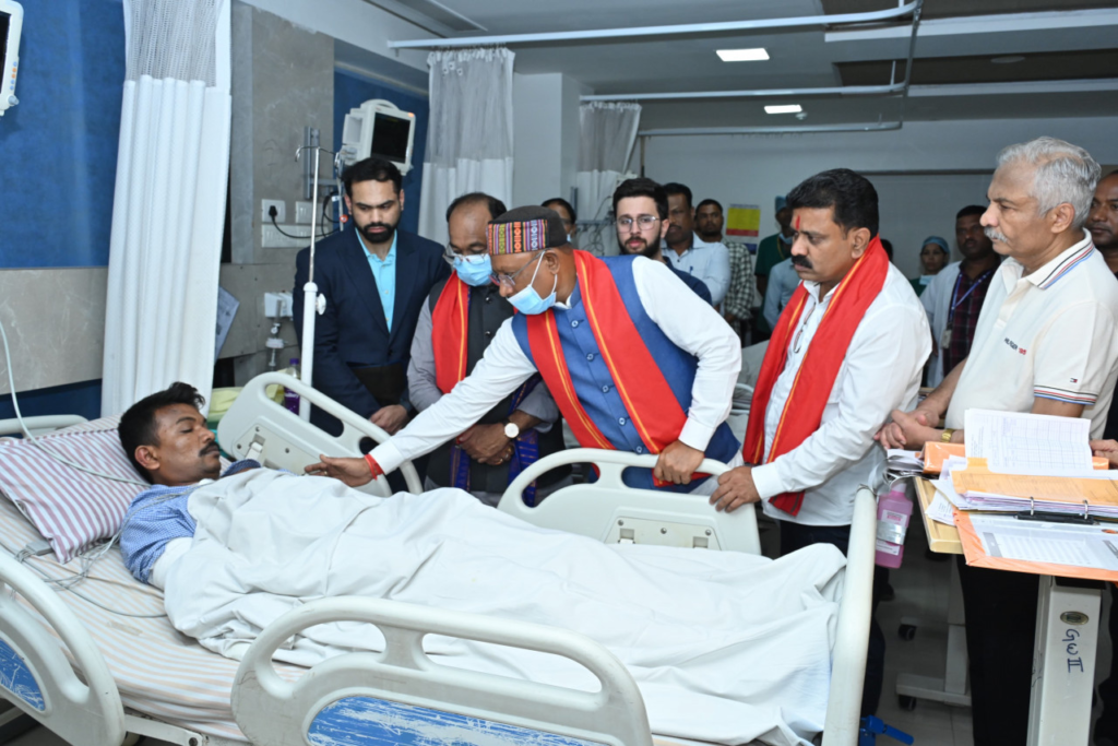 Vishnudev Sai hospital visit