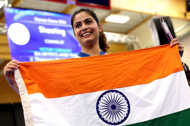 Manu Bhaker shooting match
